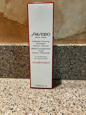 Shiseido Complete Cleansing Microfoam !! NIB